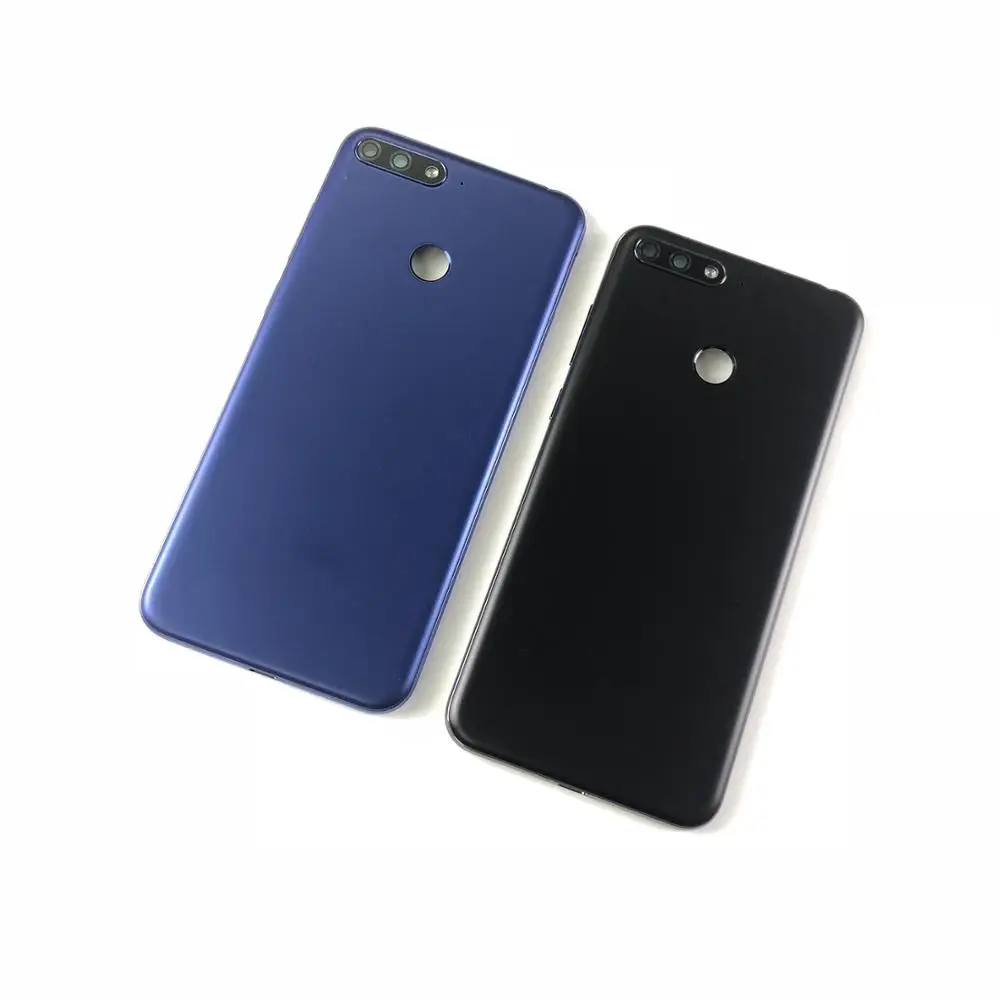 Крышка батарейного отсека для Huawei Y6 2018/Y6 Pro Prime 2018 + стеклянный объектив задней