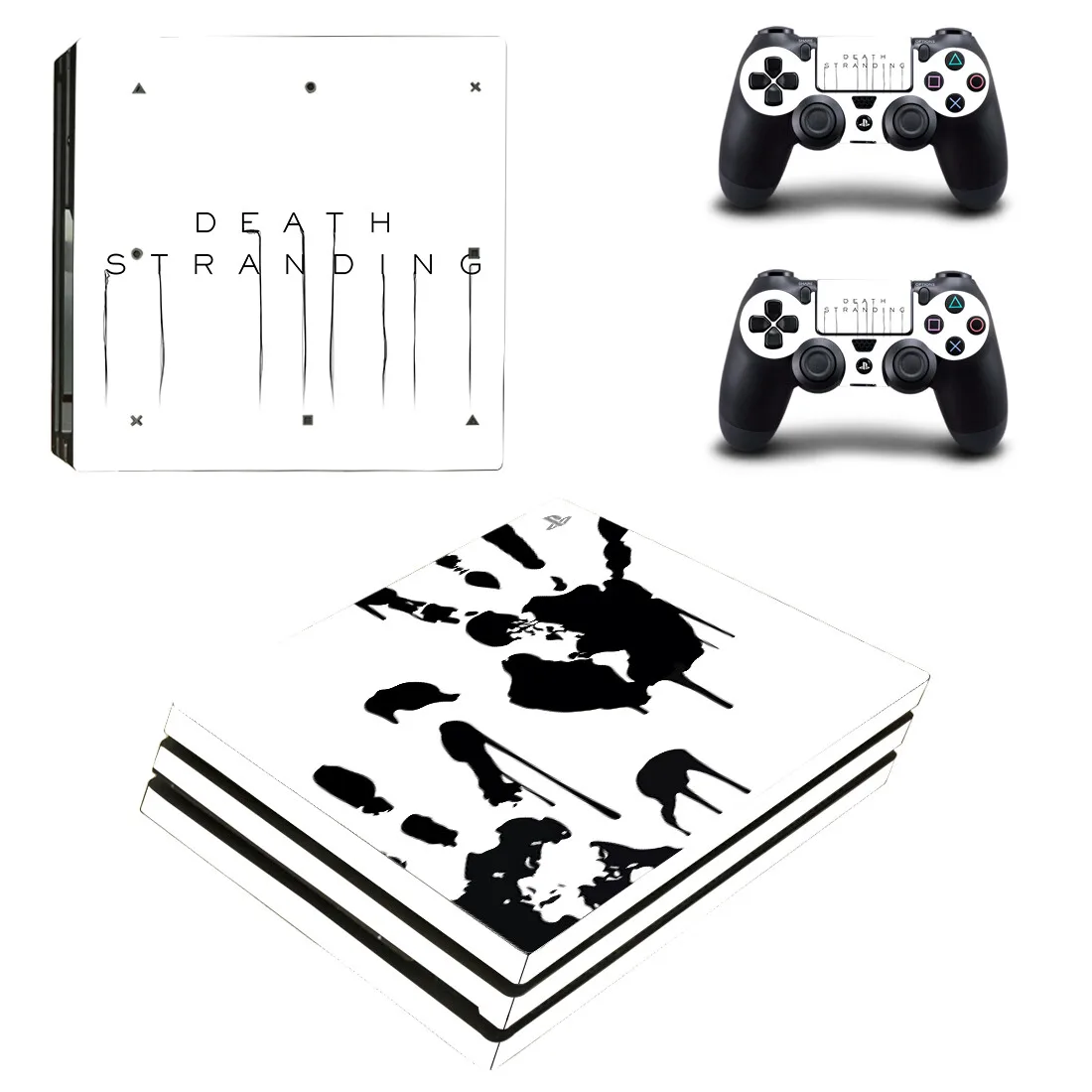 

Death Stranding PS4 Pro Skin Sticker Decals Cover For PlayStation 4 PS4 Pro Console & Controller Skins Vinyl