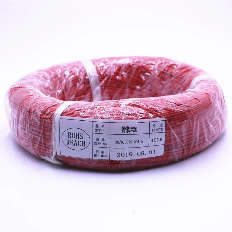 Мягкая высокотемпературная силиконовая проволока 14AWG 7 8 9 10 11 12 13 15 16 17 18 20 22 24 26 28awg термостойкость 200 ° антифриз 60 °