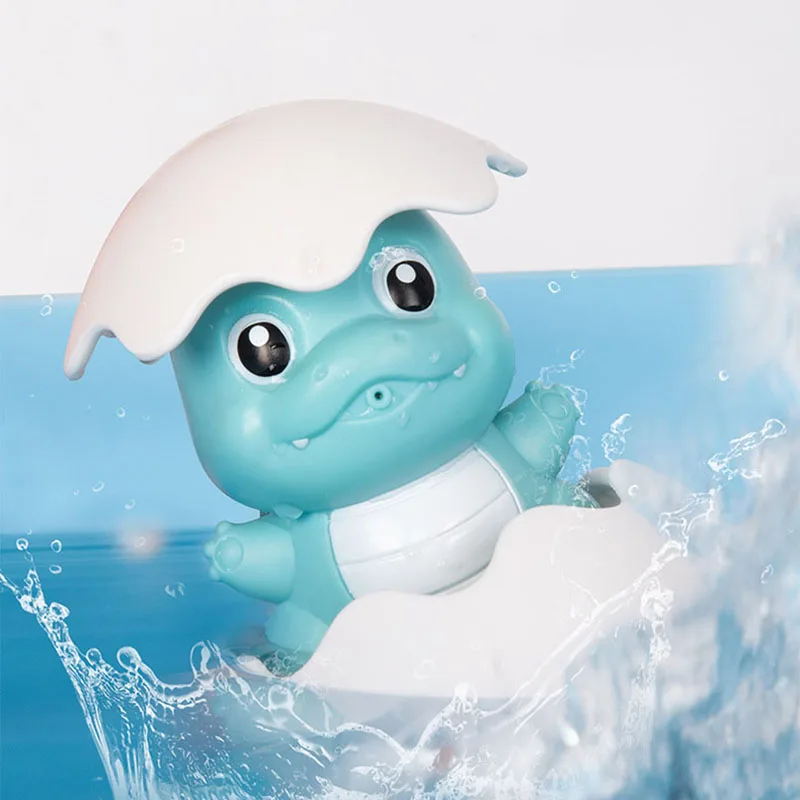 

Baby Bathroom Bath Toys Cute Cartoon Animal Duck Dinosaur Bathing Play Water Spraying Toys Cognitive Float Toys For Baby Bath
