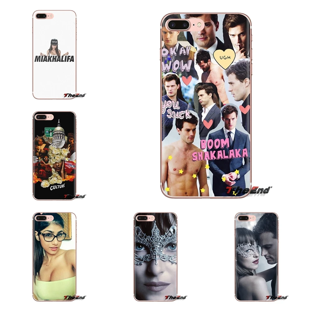 Мягкий силиконовый чехол Dakota Johnson для iPod Touch Apple iPhone 4 5 6 6S 7 8 X XR XS Plus MAX|Бамперы| |