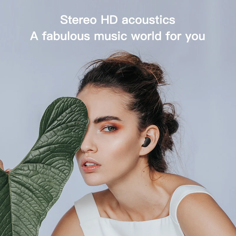 A6X TWS сенсорные Bluetooth наушники с отпечатком пальца PK GT1 Pro беспроводные HD 6D стерео