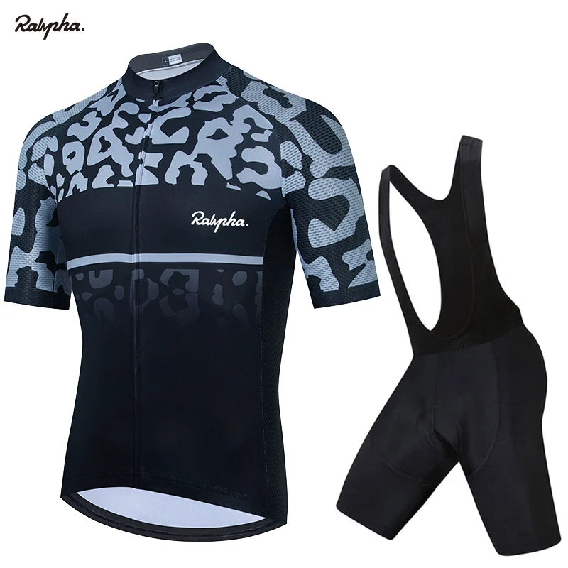 

Одежда для велоспорта Ralvpha, одежда профессиональной команды, мужской костюм с короткими рукавами для триатлона, горного велосипеда, одежда ...