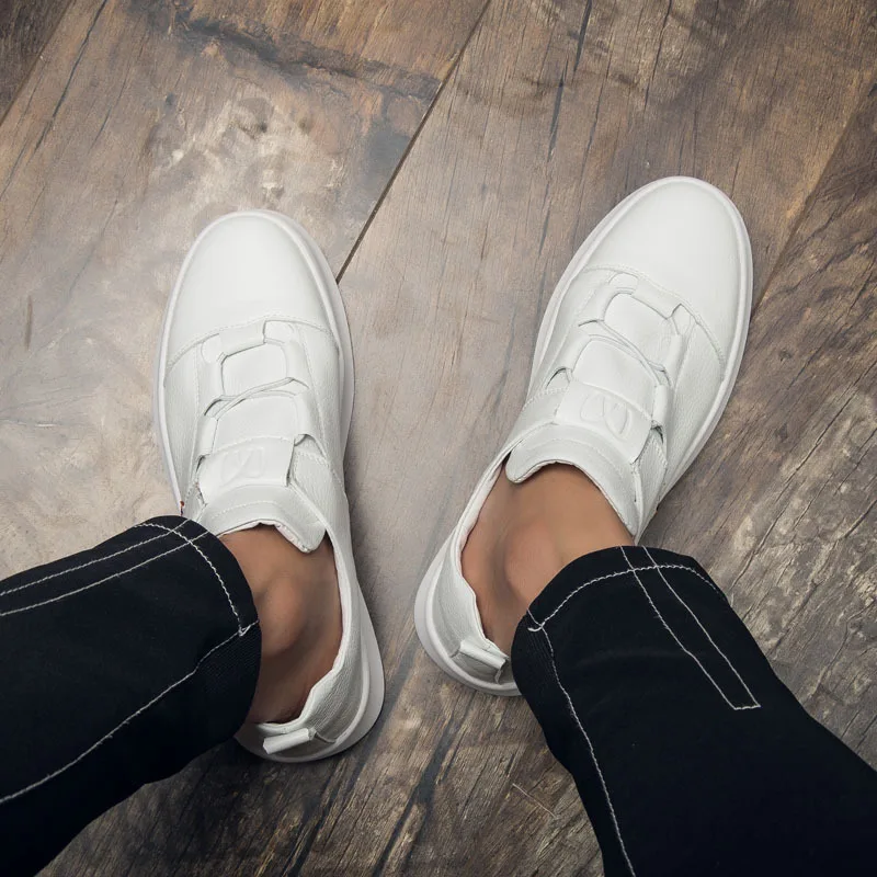 2019 спортивные белые мужские трендовые туфли удобные дышащие модные дизайнерские