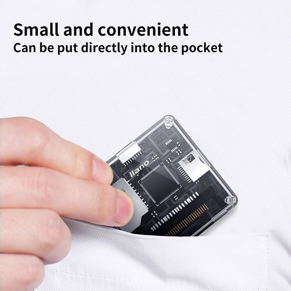 Многофункциональный считыватель карт памяти LLANO передача SD/TF/CF/MS/Micro SD USB 3 0