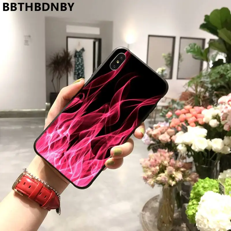 

Artistic Personality Flame Phone Case for iPhone 11 12 mini pro XS MAX 8 7 6 6S Plus X 5S SE 2020 XR
