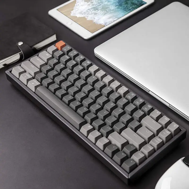 

Keychron K2 C V2 Wireless Bluetooth USB Mechanical Keyboard Aluminum Frame, Compact 84 Keys RGB Backlight N-Key Rollover