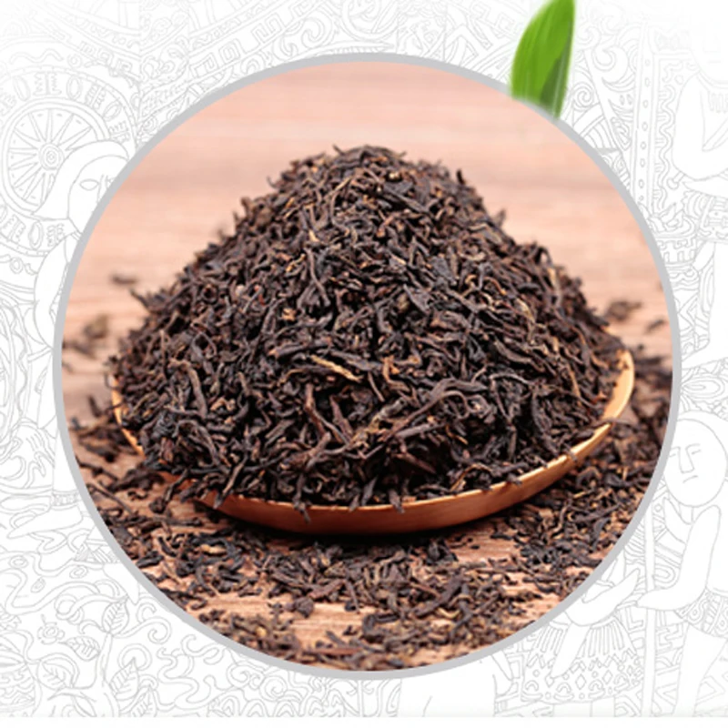 Увлажнение черного чая Liupao Tea 125 г от Wuzhou Super grade Состаренный Sancha в Guangxi|Уличные