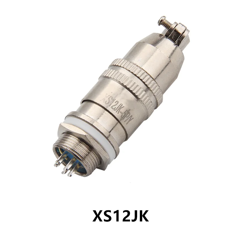 Авиационный штекер/гнездо XS8/9/10/12JK-2/3/4/3 5-контактный самозащелкивающийся разъем