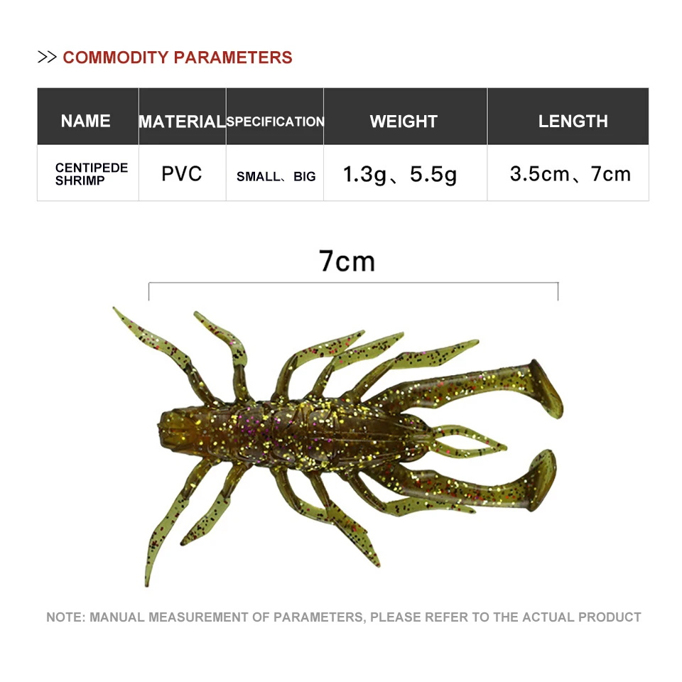Уличные высококачественные рыболовные принадлежности 5 шт./партия 1 3 г/5 г Мягкая