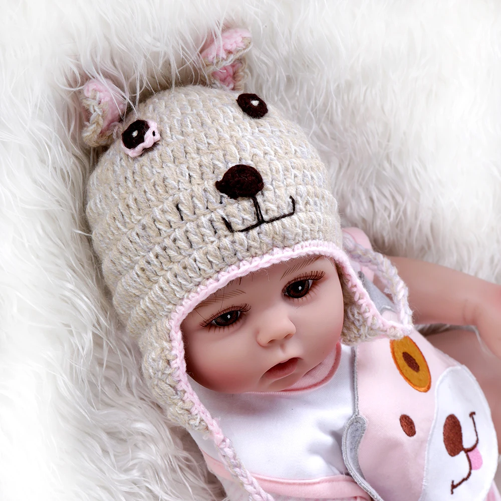 Decdeal Reborn Baby Doll 19 дюймов силиконовый Полный Корпус для малышей сопровождение куклы
