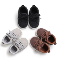 lioraitiin newborn baby boy girl soft sole crib shoes anti slip sneakers prewalker casual shoes