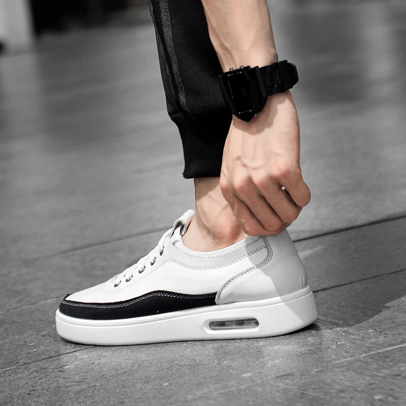 Мужская повседневная обувь из натуральной кожи модная брендовая деловая удобная