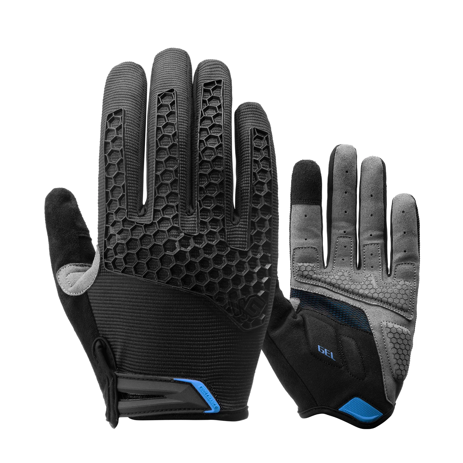 

CoolChange Gloves Touch Screen Cycling Glove Men Women Full Finger Bicycle guantes GEL Shockproof MTB Rode Bike Protection Glove