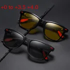 Новинка 2020, солнцезащитные очки для чтения с бифокальными линзами, мужские фирменные ультралегкие квадратные очки для чтения при дальнозоркости и пресбиопии, UV400 NX