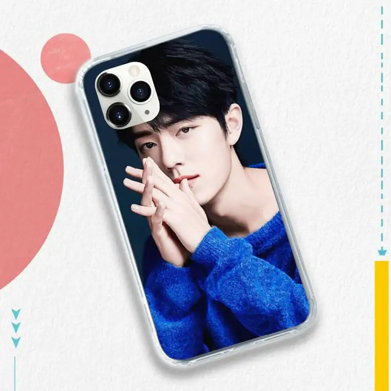 

Xiao Zhan Singer Boy high quality fashion Phone Case for iPhone 11 12 pro XS MAX 8 7 6 6S Plus X 5S SE 2020 XR