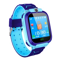 childrens smart watch sos phone watch smartwatch for kids with sim card photo waterproof ip67 kids gift for ios androids phone