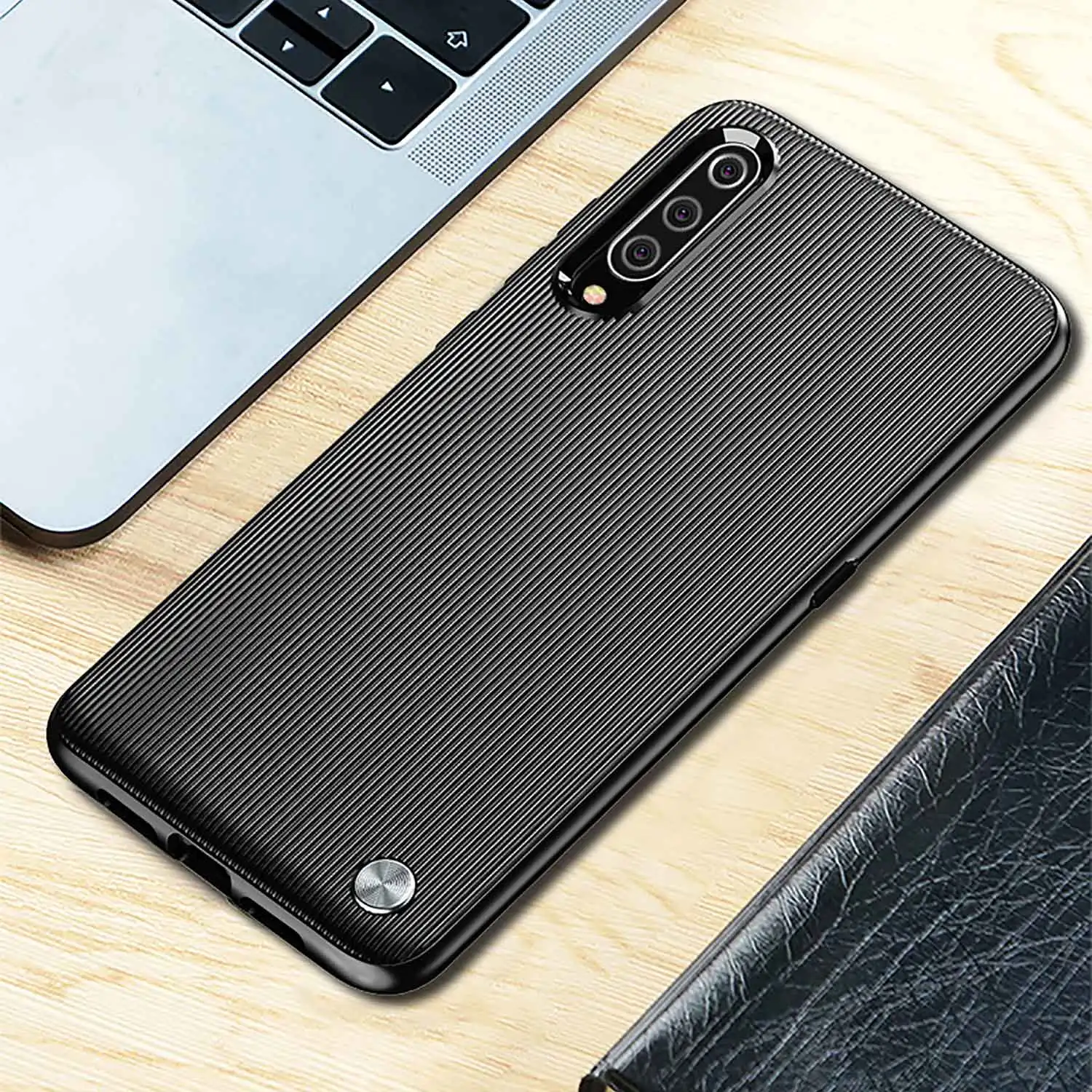 Suntaiho Striped Silicone Case For Xiaomi mi 9 xiaomi CC Fashion Soft TPU Cover mi9 CC9 CC9e Back | - Фото №1