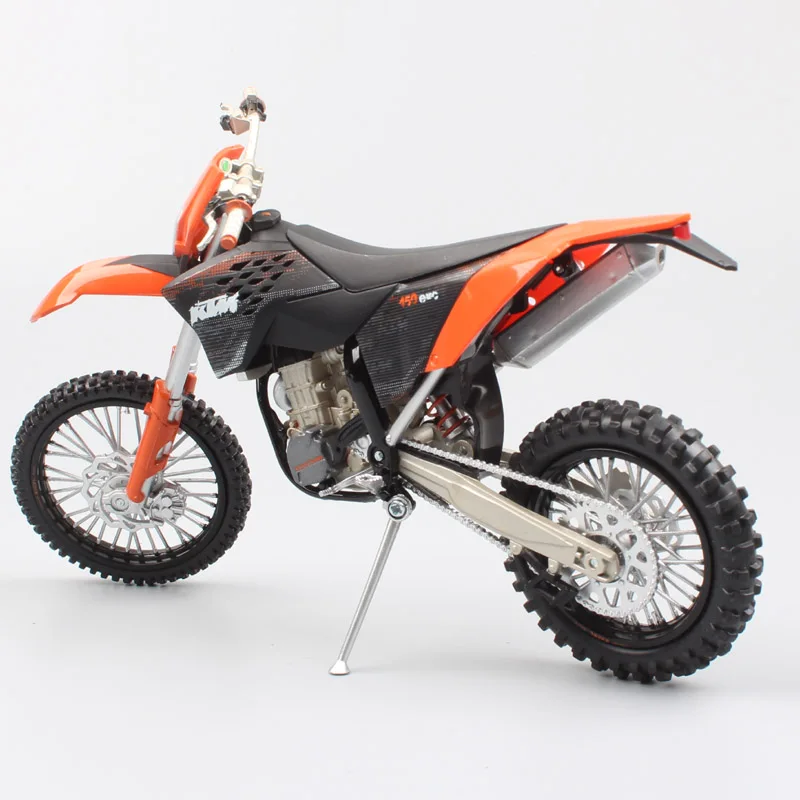 Детские 1/12 весы Automaxx KTM 450 EXC 09 мотоцикл для мотокросса Dirt Bike enduro внедорожные гонки литая модель автомобиля игрушки для детей
