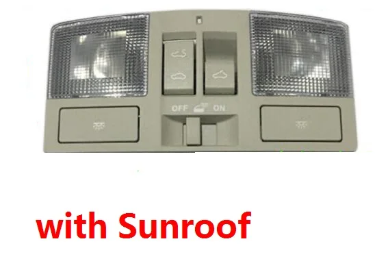 with Sunroof CAPQX для Мазда 3, Мазда 3, 2010-автомобильный ВНУТРЕННИЙ Задний светильник для чтения, потолочный светильник на крышу, переключатель на крышу, крытая Ночная лампа - Испускаемый цвет: with Sunroof