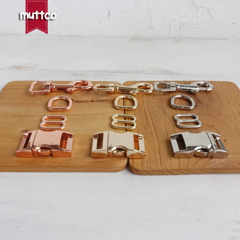 10 комплектов/лотов (металлическая пряжка + Регулируемая кольцо D металлическая