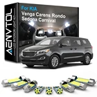 Светодиодные внутренние фары AENVTOL Canbus для KIA Carnival KA3 KA4 Rondo Carens RP Sedona Venga 2008 2009 2010 2011 2016 2017 2020