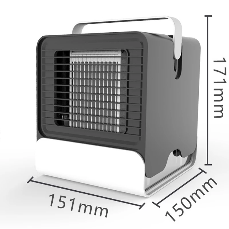 Охладитель воздуха вентилятор кондиционер увлажнитель охлаждения мини USB