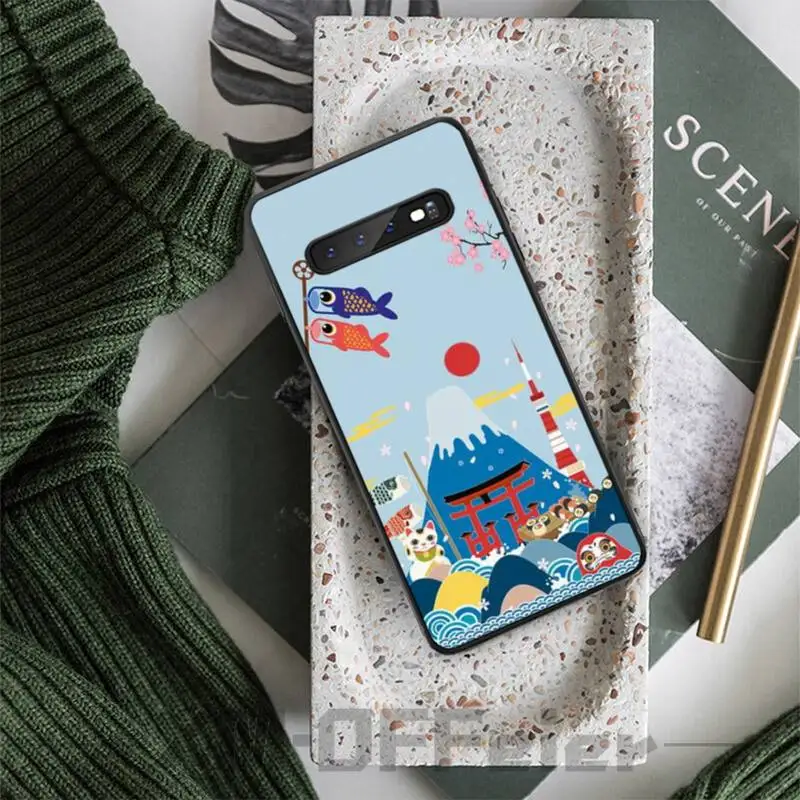 

Oriental Cherry Phone Case Back Shell For Samsung Galaxy A10 A20 A21 A30S A40 A50 A51 A70 A71 Note 8 9 10 Cases Cover
