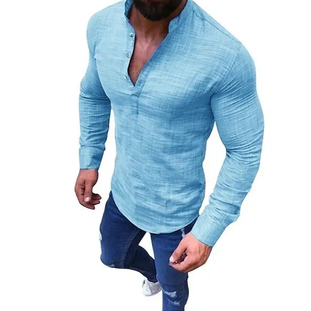 

2021 new Spring Autumn Features Shirts Men Casual Shirt New Arrival Long Sleeve Luxury Casual Slim Fit Male Shirts