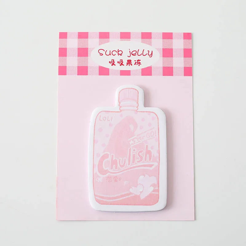 Милые девушки Радуга помадка клубника коллаж Блокнот N раз бумаги для заметок на