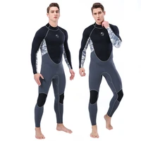 summer new 2mm one piece diving suit mens long sleeved warm sunscreen surf diving clothes training waterproof mother suit