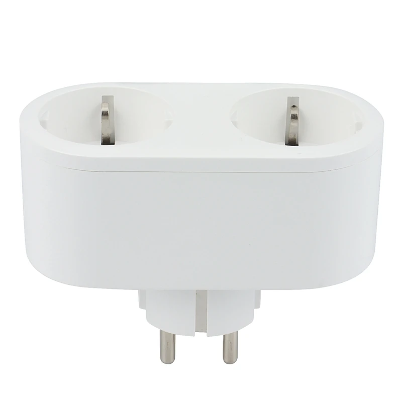 

Умная розетка Tuya Smart Life 2 в 1, Wi-Fi, совместима с Google Home и Alexa, умная розетка для домашней системы автоматизации, штепсельная вилка европейского с...