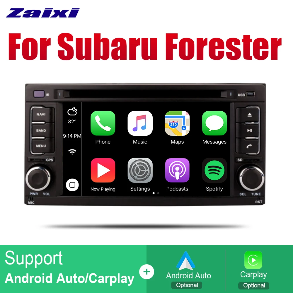 Auto Player GPS DVD Navigation For Subaru Forester 2008 2009 2010 2011 2012 2013 Car Android Multimedia System Screen Radio | Автомобили и