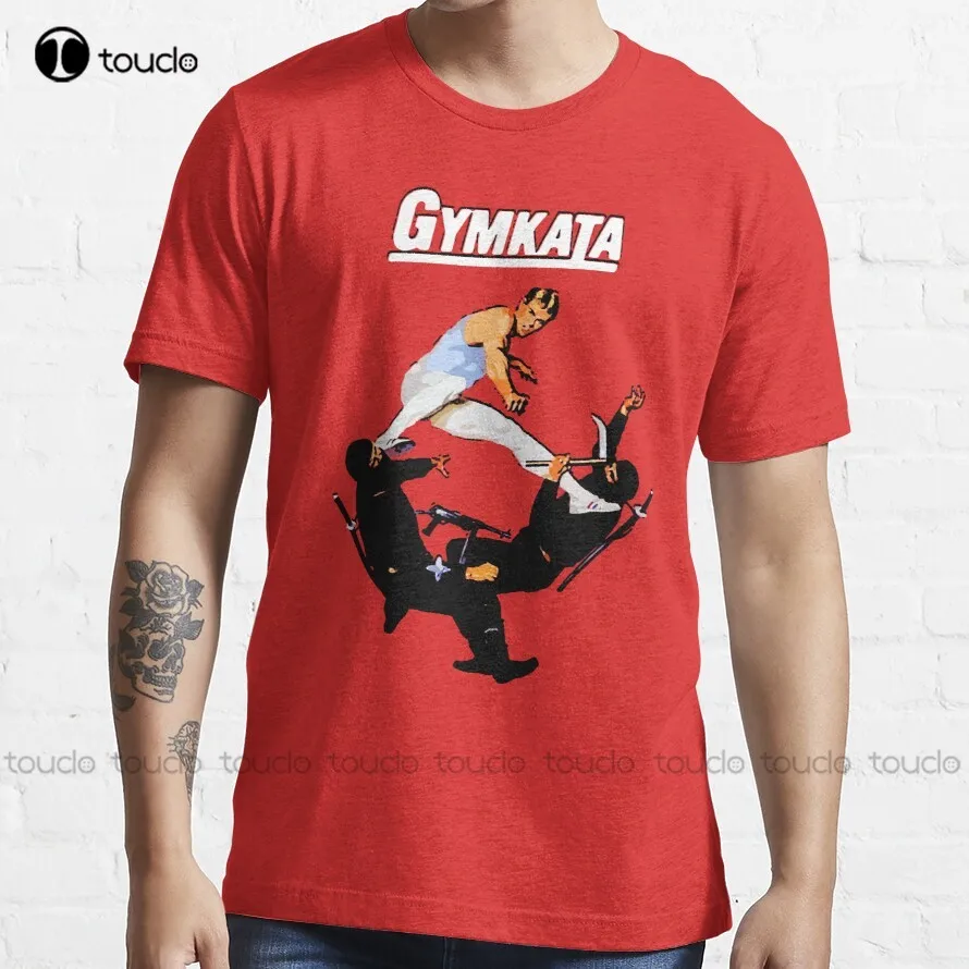 

The Skill Of Gymnastics The Kill Of Karate. T-Shirt Kindergarten Teacher Shirts Custom Aldult Teen Unisex Digital Printing