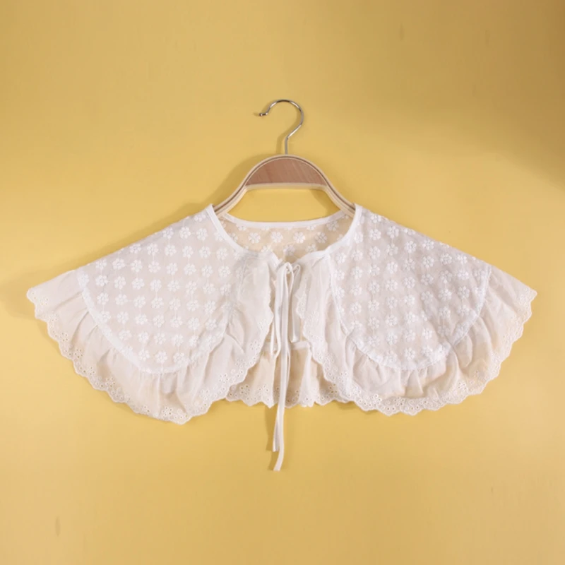 

Casual Decorative False Shirt Collar Women Dress Collar Choker Blouse Collar Girls Cotton-Made Fake Collar