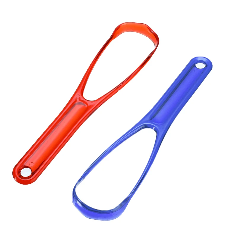 Очиститель языка с дыхательным покрытием скребок для удаления свежего дыхания