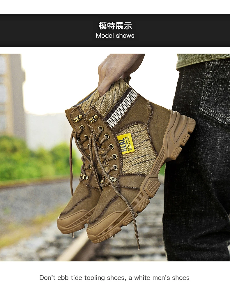 Weideng Plus Size 37-45 Genuine Leather Warm Boots Men Casual Winter Outdoor Women Snow Shoes High Quality Lace Up Soft Non Slip