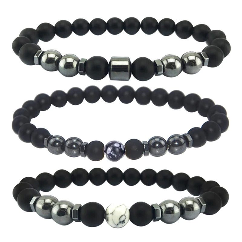 

Men's And Women's Bracelet, Magnet Anklet, Healthy Weight Loss Anklet, Colorful Stone Frosted Stone Foot Ornament