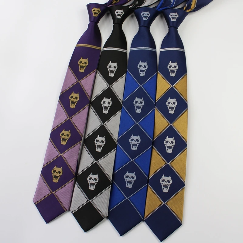 Галстук бабочка для косплея с принтом Необычные приключения Джоджо|Аксессуары