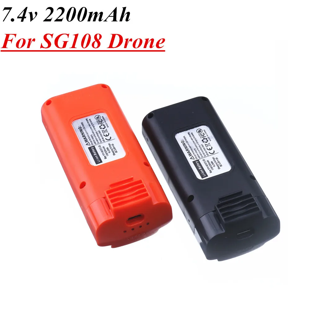 

Original 7.4V 2200mAh Lipo Battery For SG108 SG-108 Drone RC Quadcopter Spare Parts For SG108 SG-108 Rechargeable Battery 1Pcs