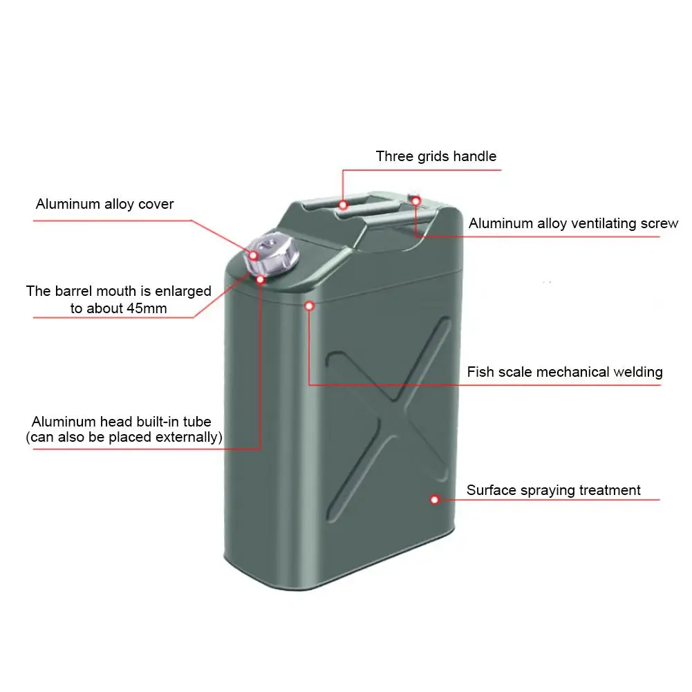 Керосиновая бочка утолщенный контейнер для хранения топлива с 40 литрами 30 литров