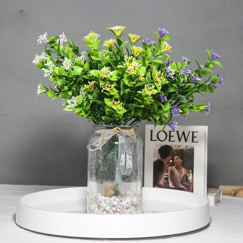 

Pentagram Artificial Flowers Outdoor Project Layout Family Dining Room Living Room Living Room Plastic Floral Layout
