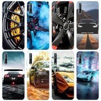 Hot Cool sports car Soft Silicone Phone Case for Huawei Lite 2018 Prime 2018 2019 Y9S Y5P Y6P Y7P Y8P 2020 Cover