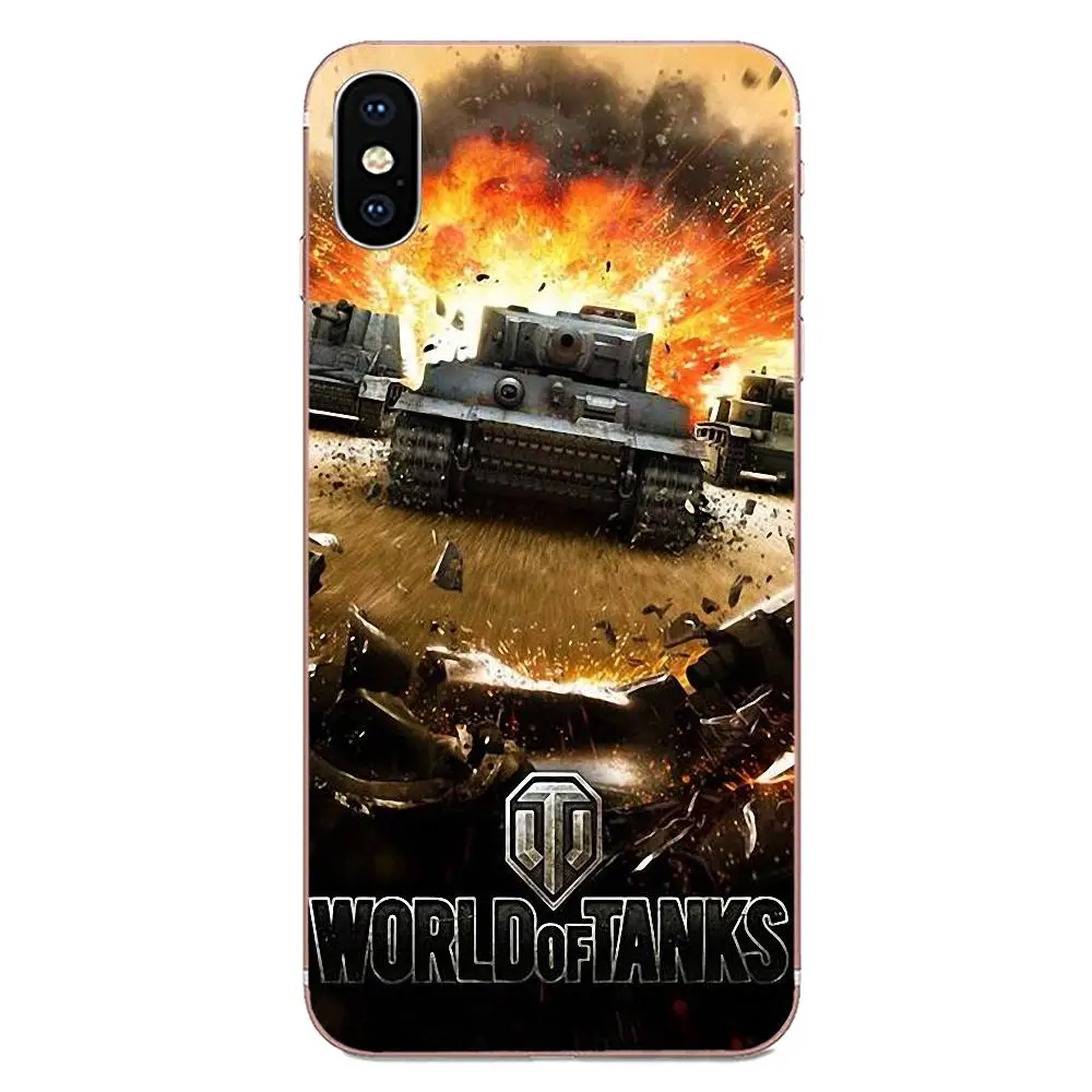 World Of Tanks Game Wot Art логотип для Xiaomi Redmi Mi 4 7A 9T K20 CC9 CC9e Note 7 9 Y3 SE Pro Prime Go Play TPU с принтом |