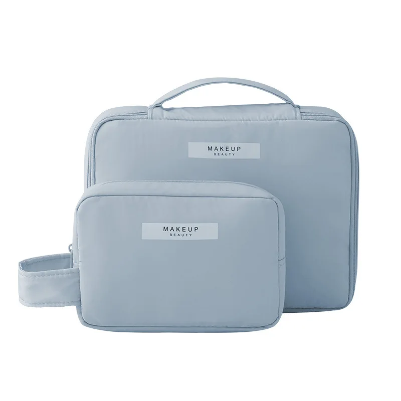 

Candy Color Cosmetic Bag Square Storage Bag Portable Storage Wash Bag Cosmetics Travel Storage Bag