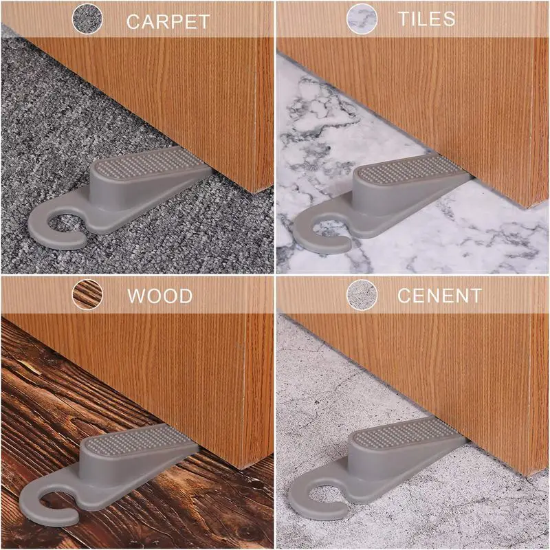 Резиновый дверной ограничитель держатель работает на всех напольных