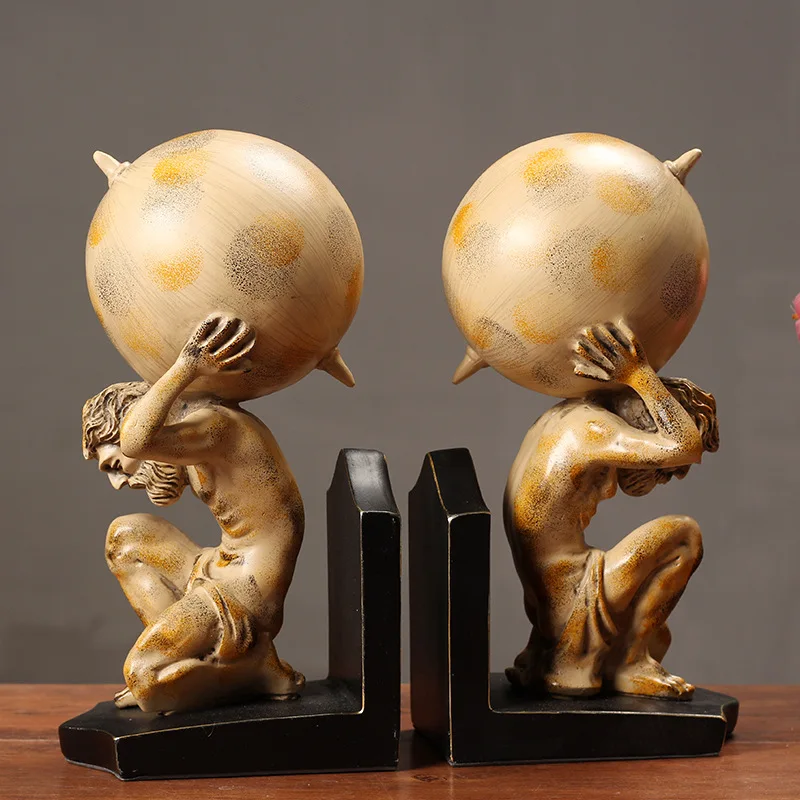 Американская ретро статуя HERCULES для книг антишаровая фигурка книжка фигурки