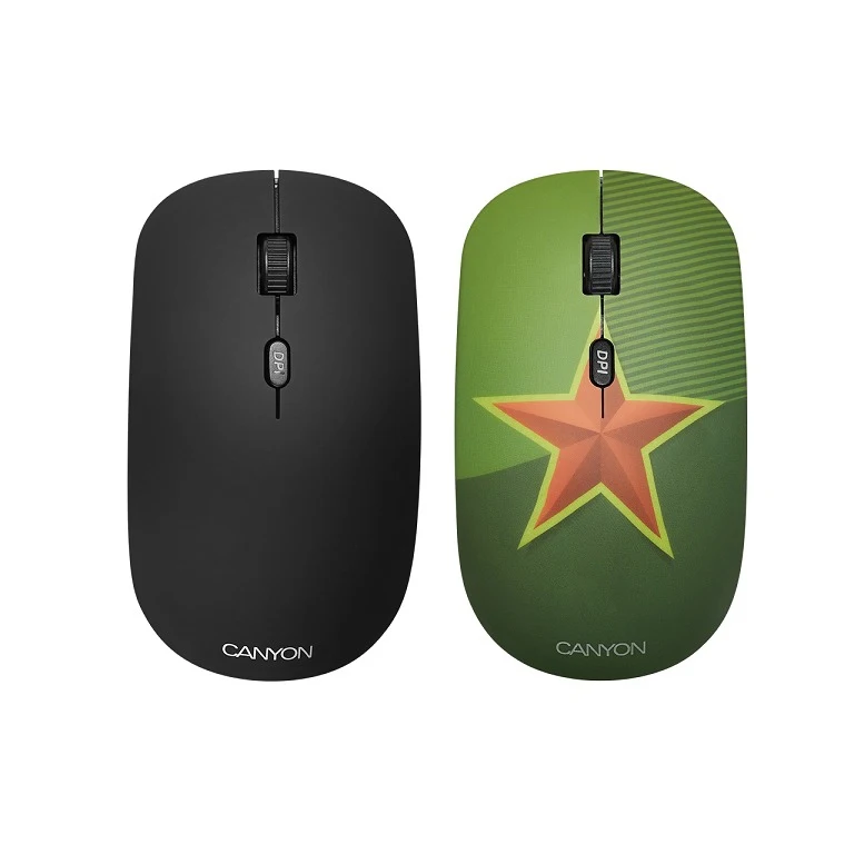 Беспроводная мышь со съемной панелью CANYON CND CMSW400 800/1200/1600 DPI|Мыши| |