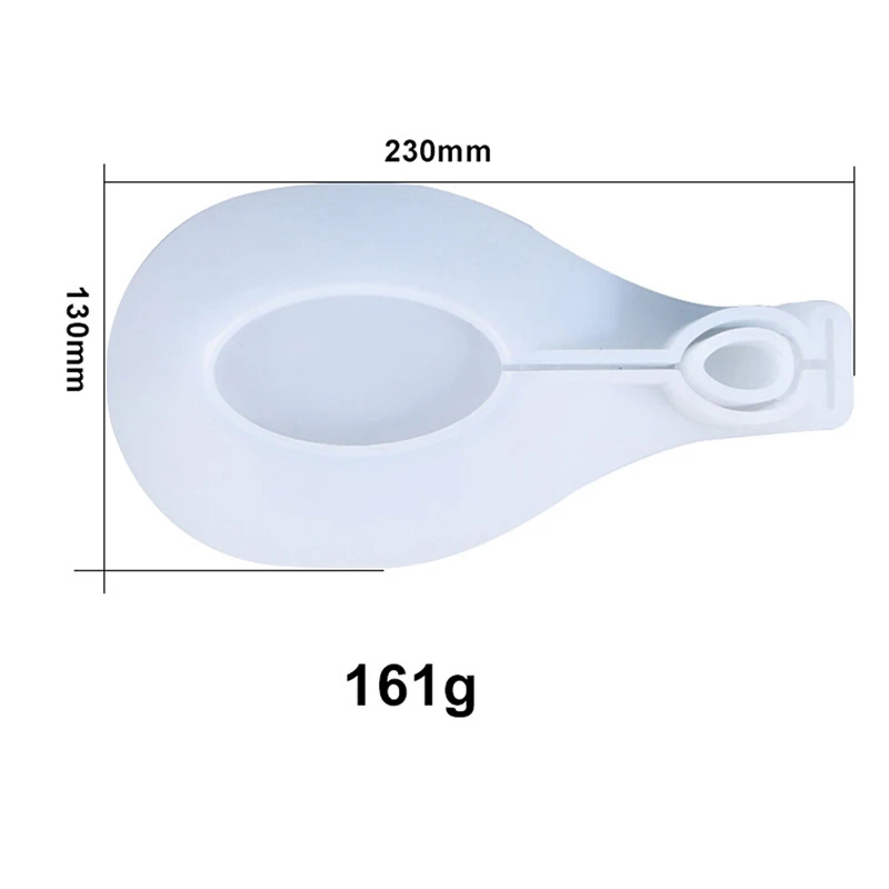 

DIY Big Spoon Tray Coaster Mold 3D Light Bulb Silicone Mold Fondant Cake Decor Tool Candy Mold