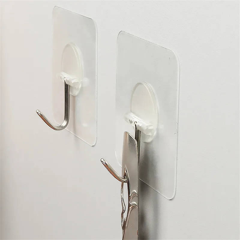 1/5/10 шт крючок прочная прозрачная всасывания стены присоски вешалка